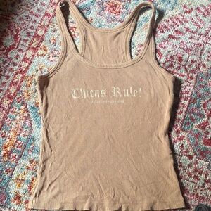 Jacksonhole, Wyoming Tan Tank Top